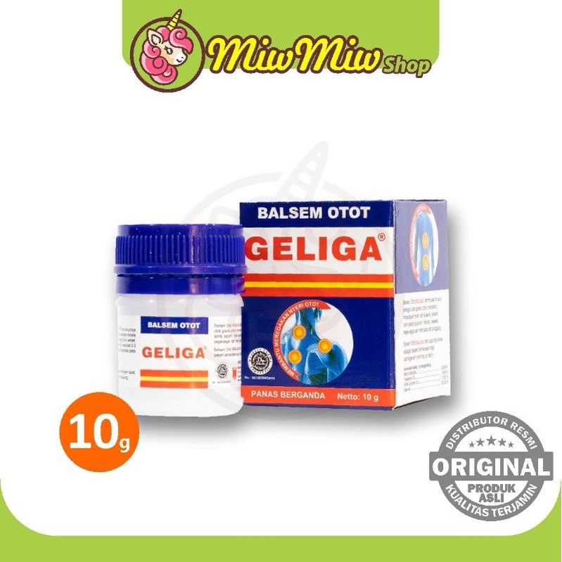 Balsem Otot Geliga 10 gr/20 gr/40 gr