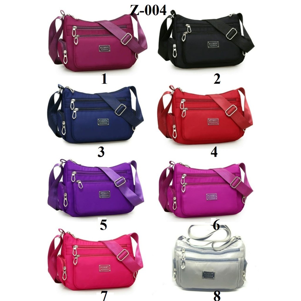 Tas Wanita ZXID Z 004 1KG 4 PCS RRN 032 SELEMPANG (XIUXIANXILIE) NILON ANTI AIR FROM S Tas Cewek Imp