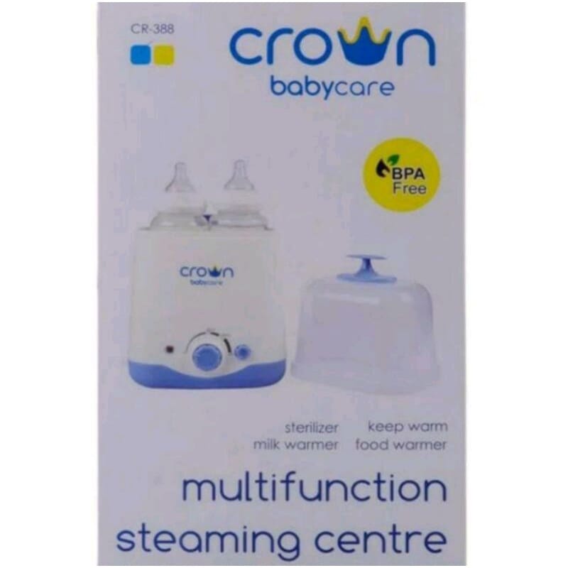 Crown Babycare CR-388 Twin Bottle Multifunction Steaming