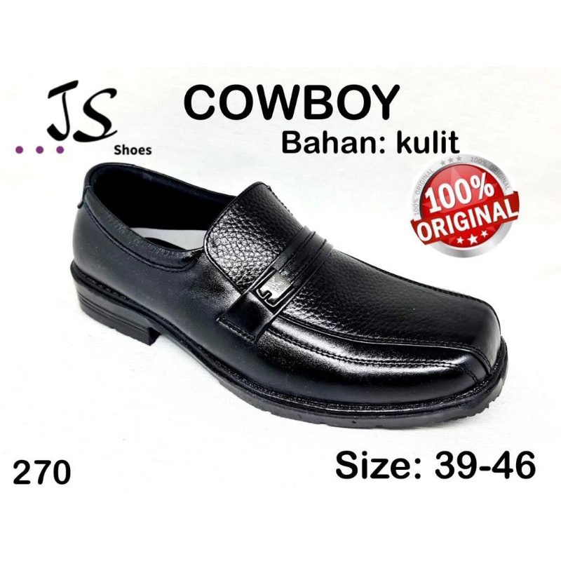 COWBOY 270 - SEPATU FANTOFEL KULIT PRIA DEWASA MERK COWBOY