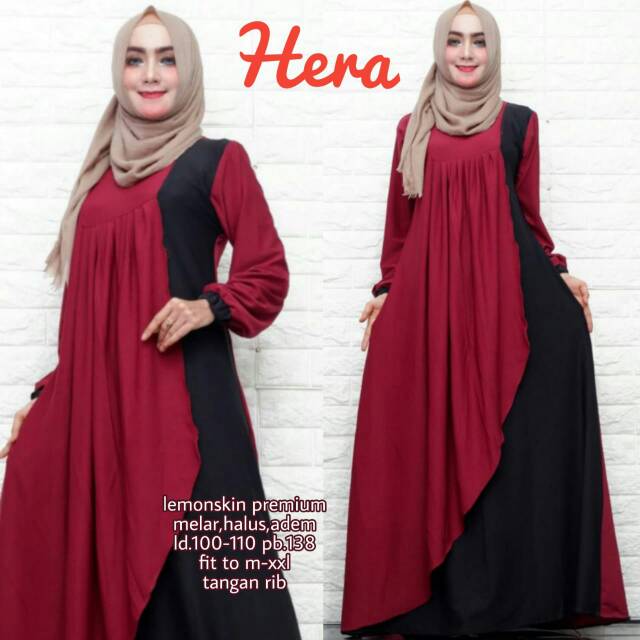 Dress gamis Hera by RainFashion