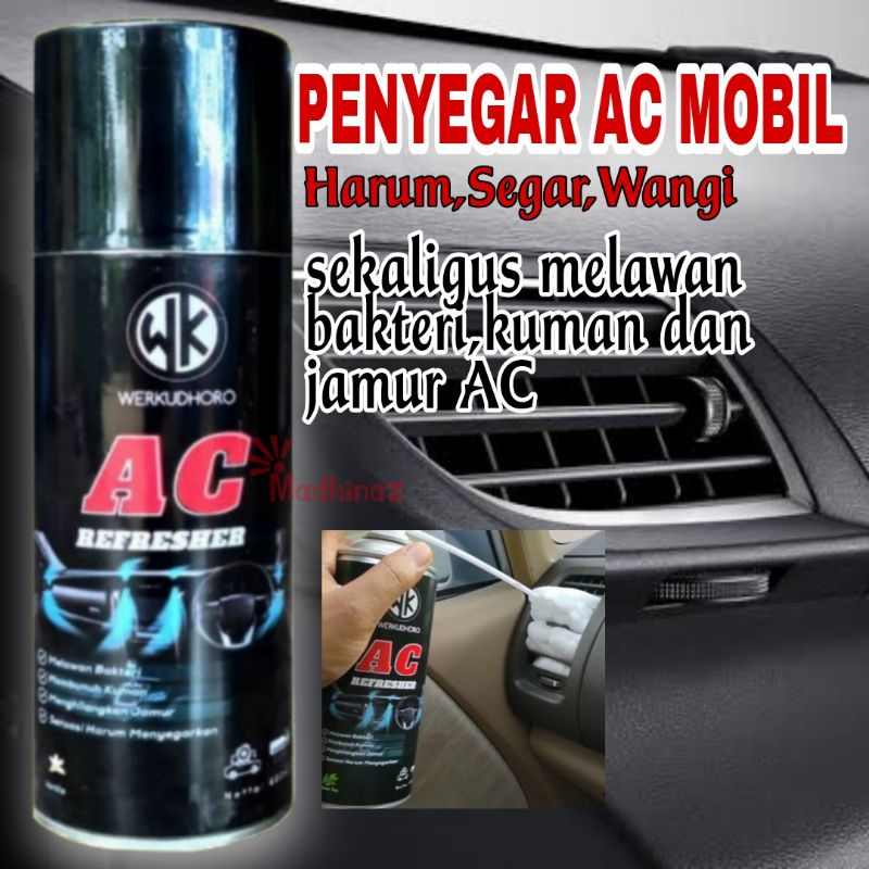 Ac refresher mobil Wk/ pembersih ac rumah /evaporator/penyegar udara/pengharum ac/ac cleaner