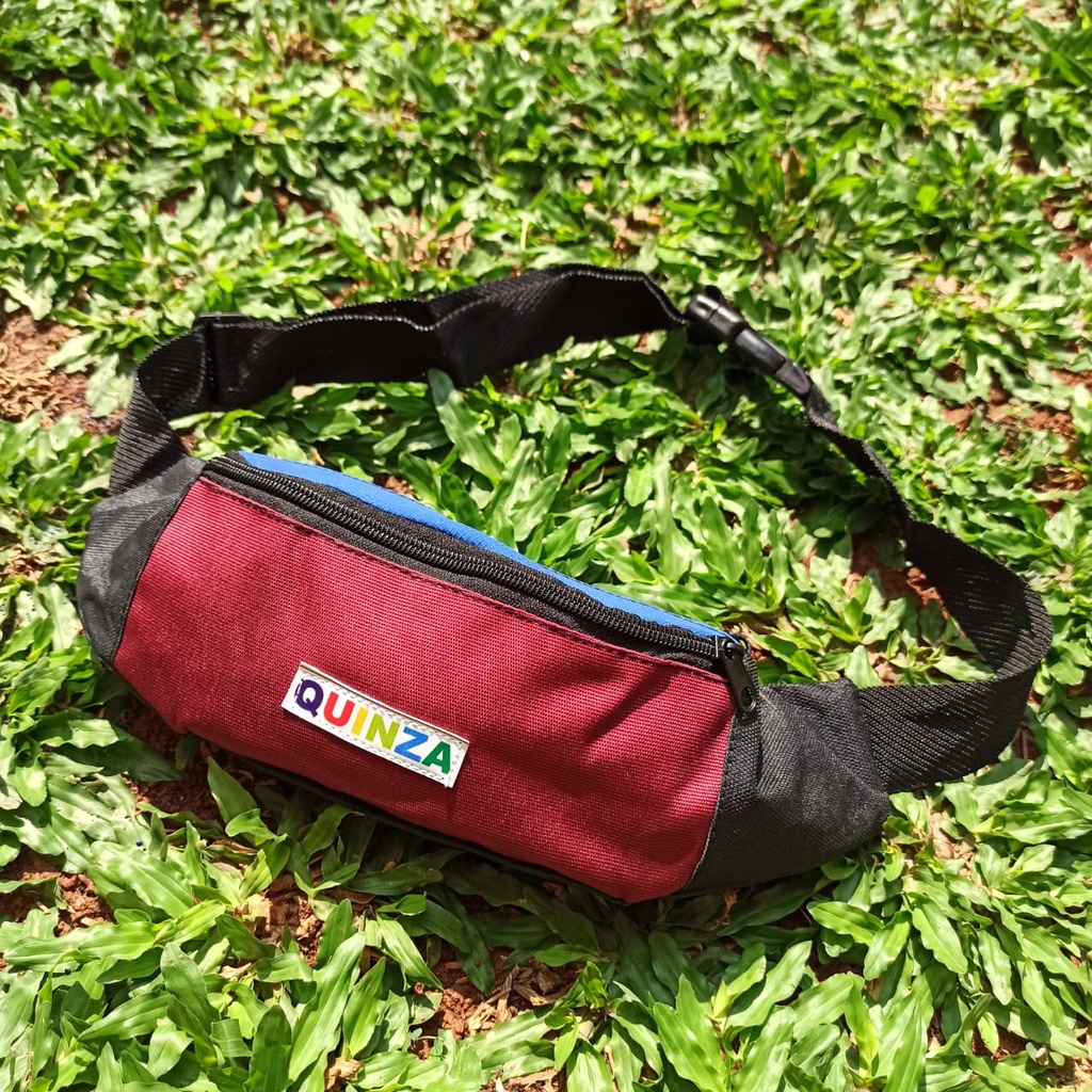 Waistbag Pria Nylon Kanvas Murah Tas Pinggang Pria Murah