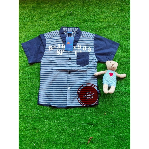 ATASAN / KEMEJA LENGAN PENDEK BRANDED ANAK COWOK RODEO JUNIOR 0449