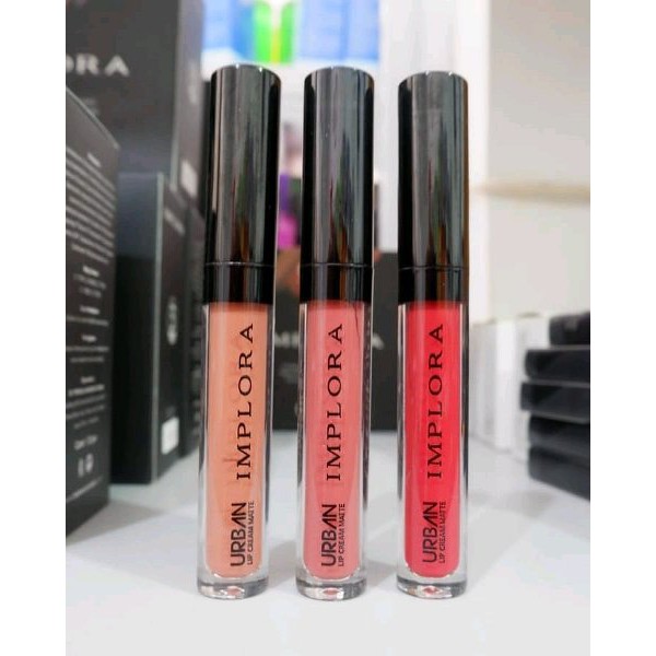 Implora Lip Cream Matte Urban (Ready Lengkap 20 varian Warna)