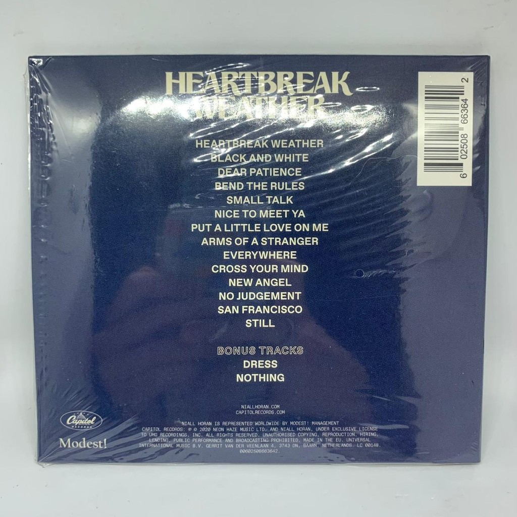 CD Niall Horan Heartbreak Weather Original Album