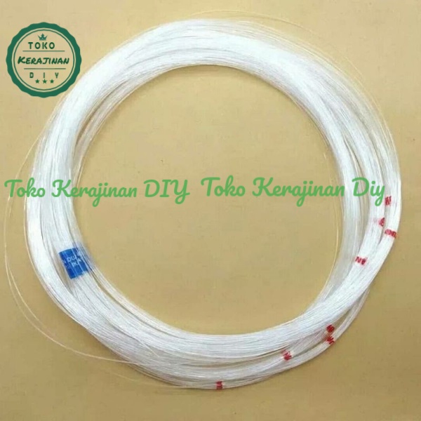 Tali Senar Non Elastis Tali Pancing Bahan Kerajinan