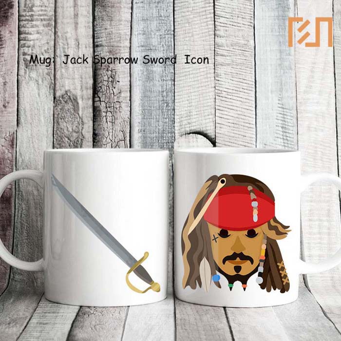 Mug Jack Sparrow Sword icon