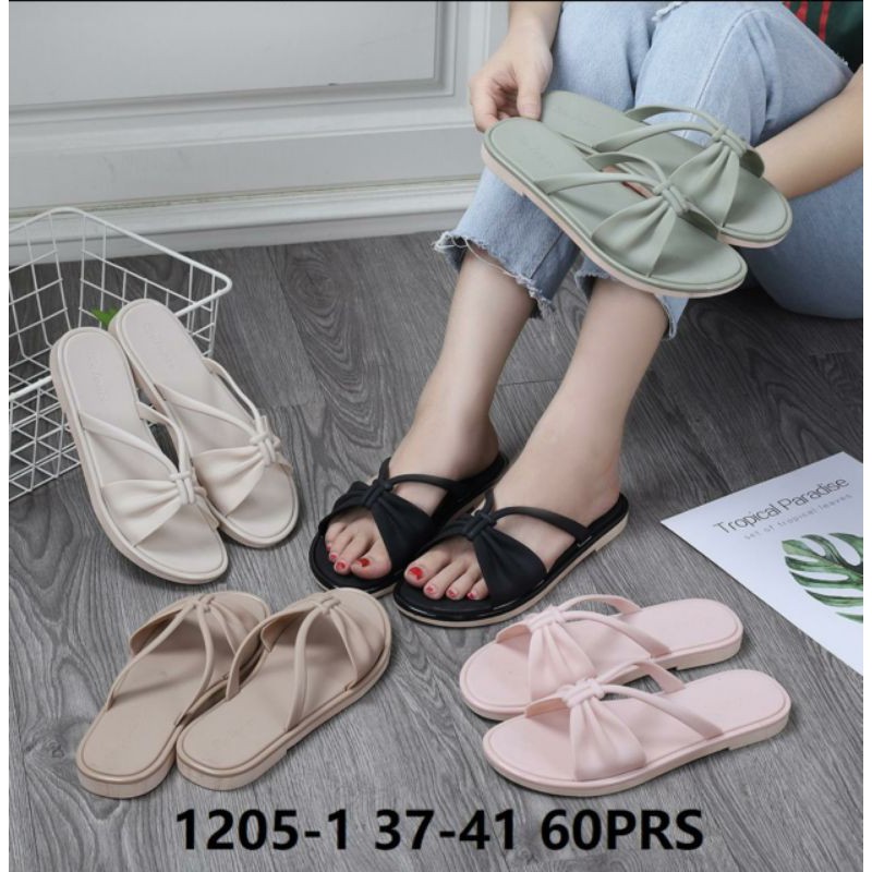 SANDAL JELLY FLAT PITA 1205 / SANDAL BALANCE / SANDAL WANITA / SANDAL