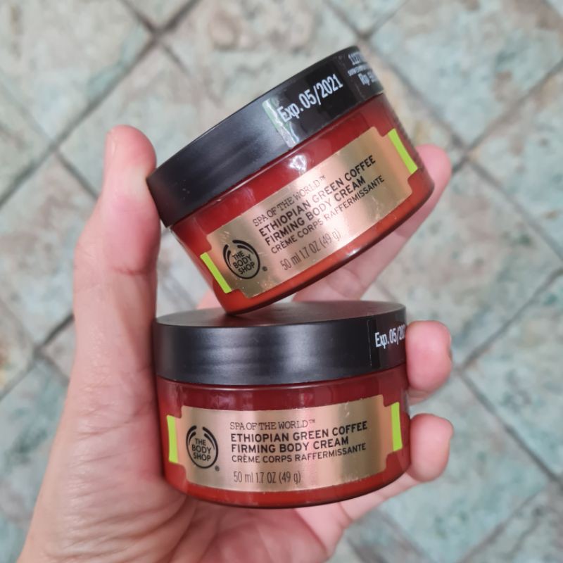 The Body Shop - Ethiopian Green Coffee Firming Body Cream 50ml