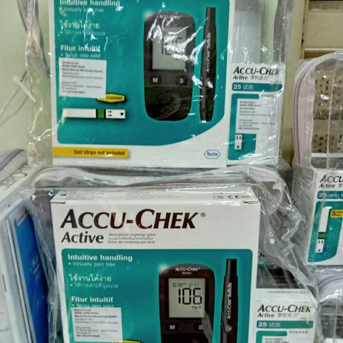 Alat Test Cek Gula Darah / Accu Check Active