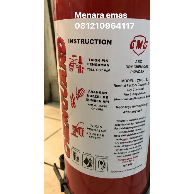 Perlengkapan Pemadam Api Ringan / Apar 3Kg ( Apar 3 Kg)