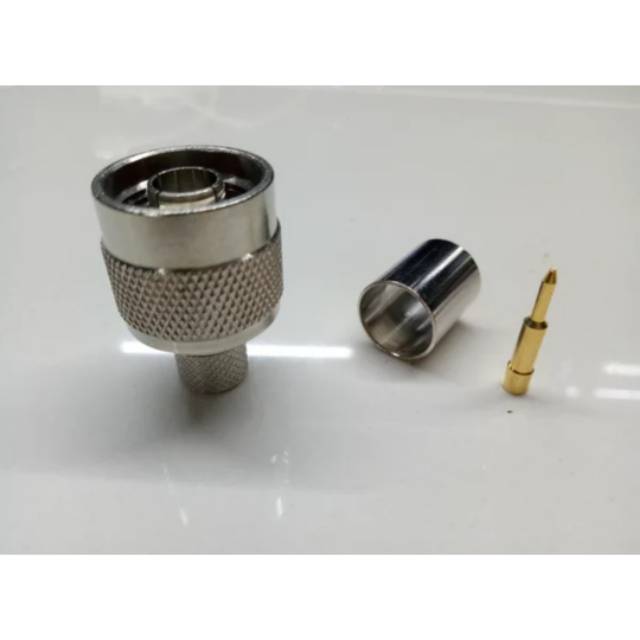 Konektor/connector n male rg8/n male to rg8 crimping