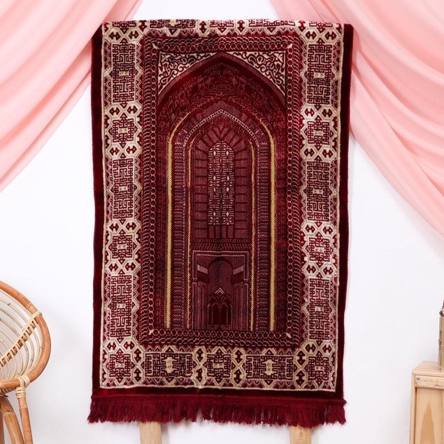 Sajadah Alif Spigel 110 x 70 cm made in turkey