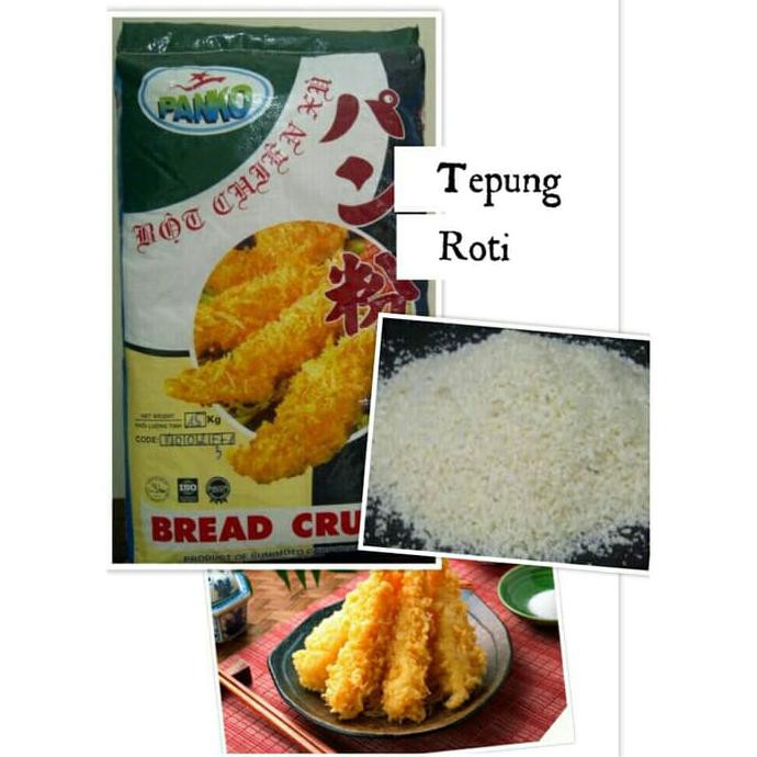 

Sale!! Breadcrumbs White / Panko / Tepung Roti / Panir - 500Gram Terbaru