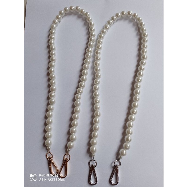 Tali tas mutiara 12mm - 828