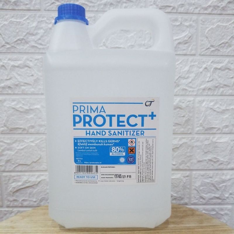 Prima Protect+ Hand Sanitizer 5 Lt (Jerigen)