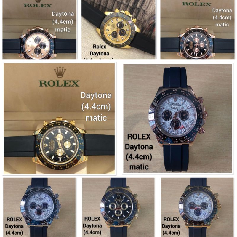 Jam Pria Rolex Daytona Rubber Premium