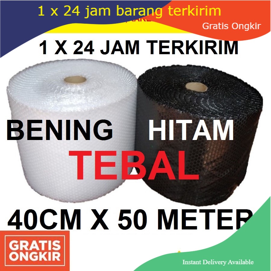 

Bubble Wrap 40 cm x 50 m Murah