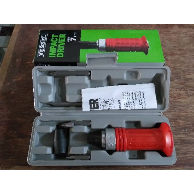 Obeng ketok set Vessel Hand impact screwdriver Original 100%