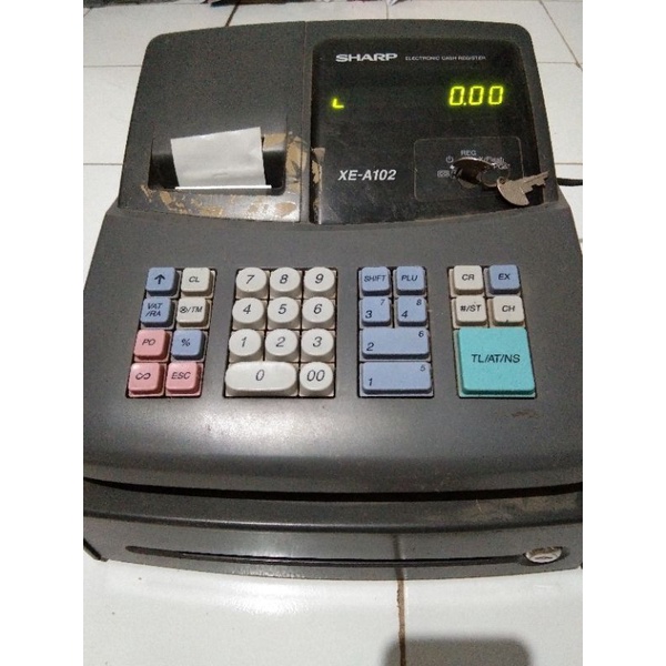 Mesin kasir Merk SHARP (Bekas Pakai)