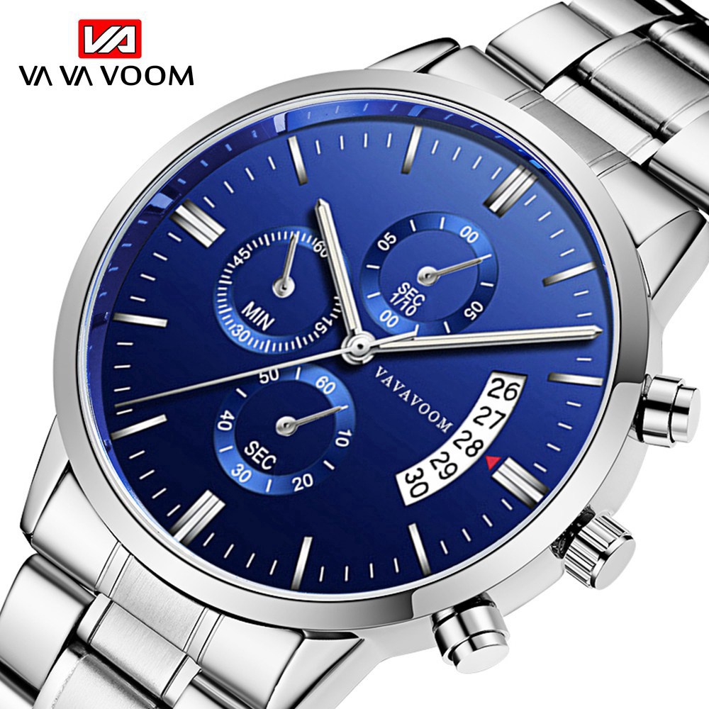 Vava Volan214 Stainless Steel Quartz Analog Business Watch