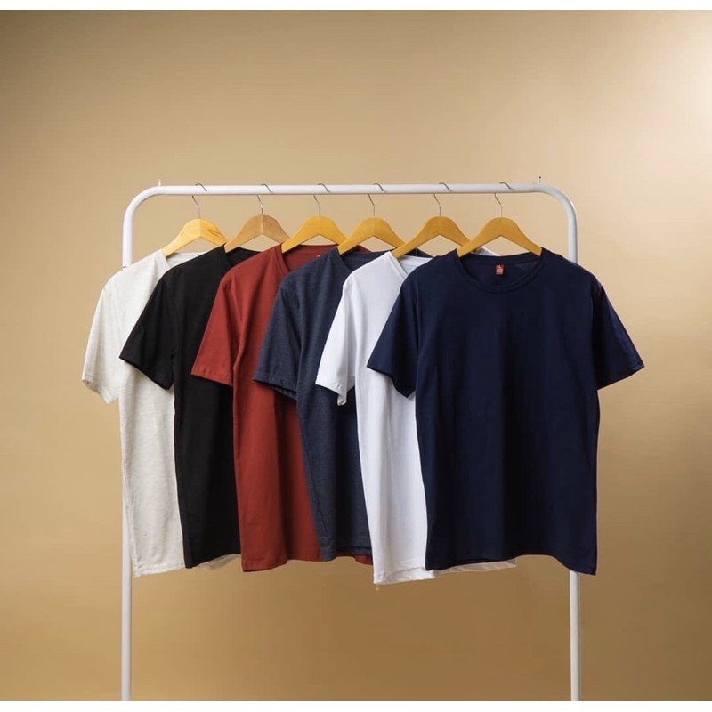 KAOS POLOS BASIC TEES COWOK CEWEK UNISEX MURAH GROSIR KAOS MURAH KAOS DISTRO