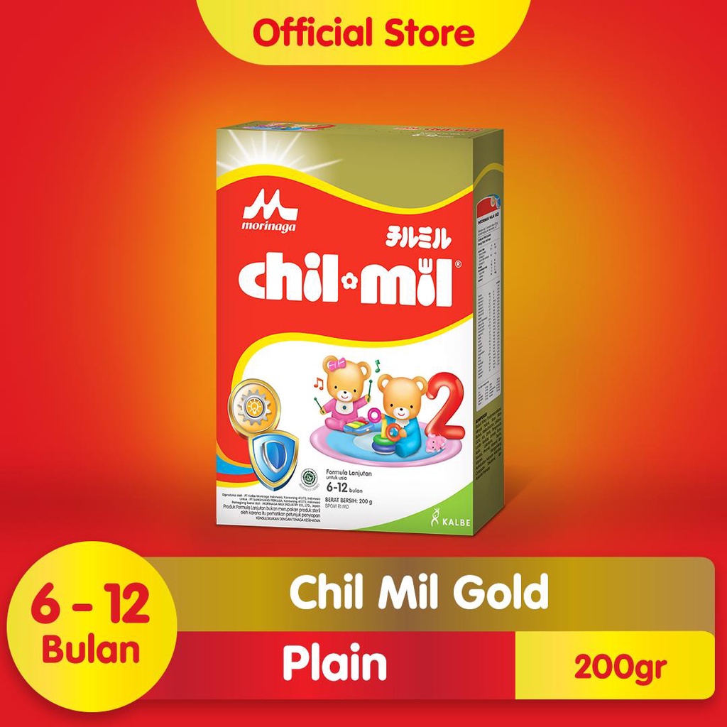 Morinaga Chil Mil Gold 2 (6 -12 bulan) Box 200gr CHILMIL