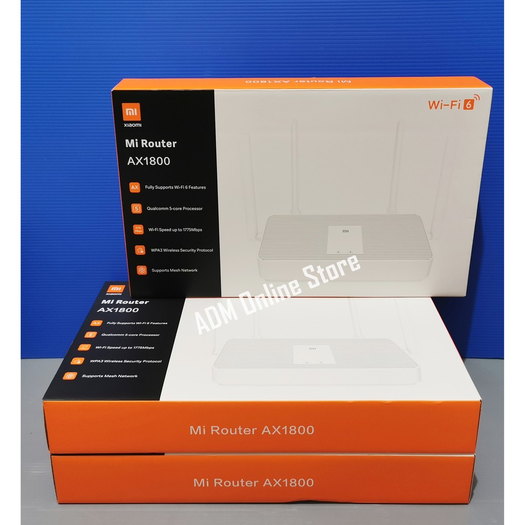 Router Modem Xiaomi AX1800 Wifi 6 Dual Band 5Ghz/2.4Ghz Global Version Redmi AX5 AX 1800