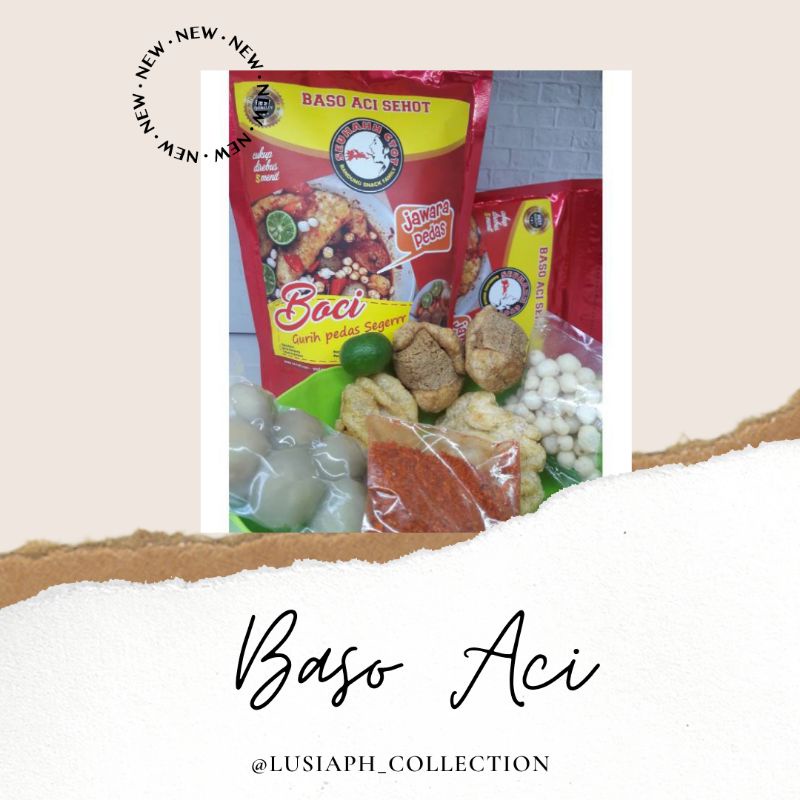 

[READY LGSG KIRIM] BASO ACI SEHOT BASO ACI BOCI BASO ACI BASOACI MURAH