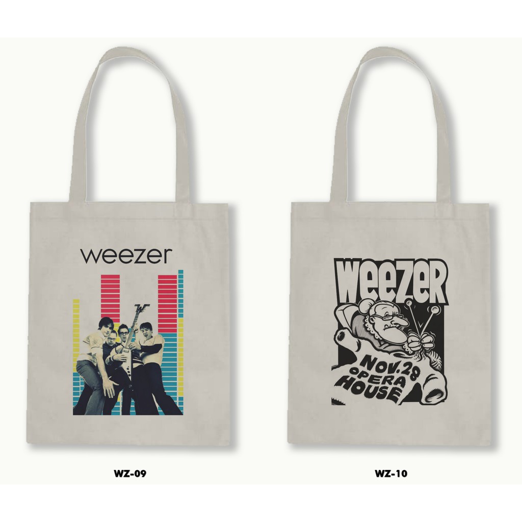 TOTE BAG BLACU - WEEZER