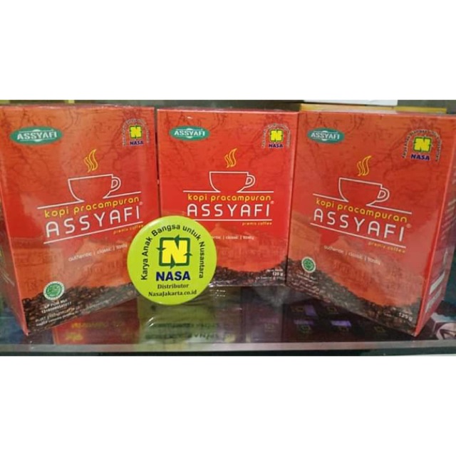 

KOPI KESEHATAN ASSYAFI NASA 1 pack isi 5 sachet