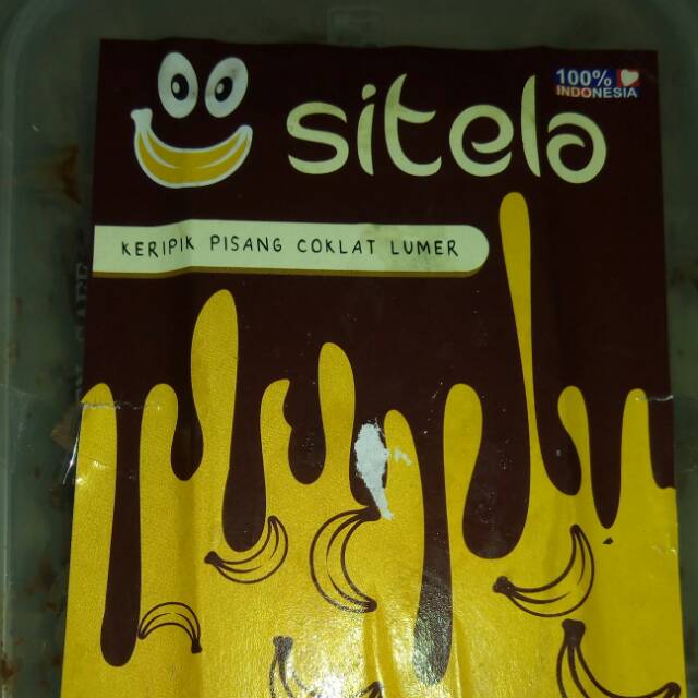 

Keripik Pisang coklat Lumer Sitela isi 250gr