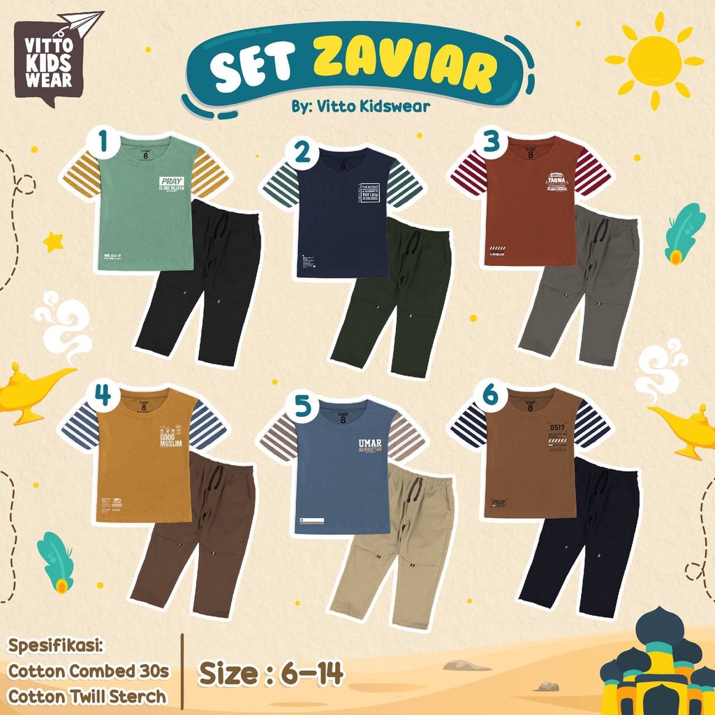 Set Zaviar by Vitto