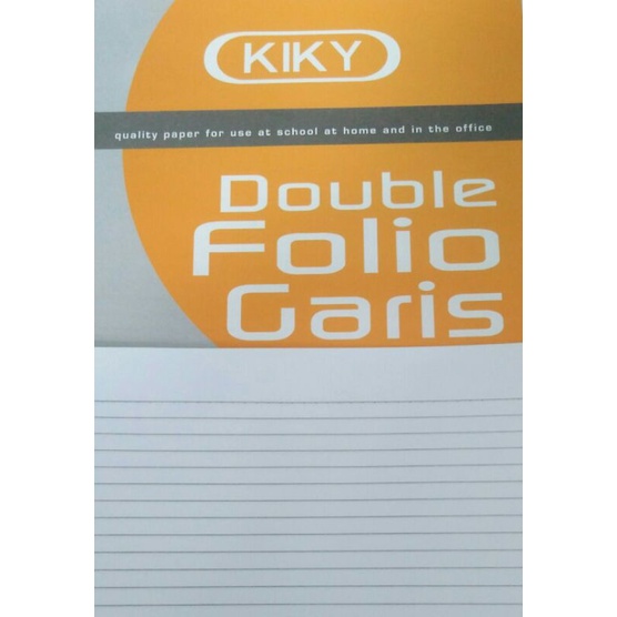 

Kiky Double Folio Bergaris [ 10 lembar ]