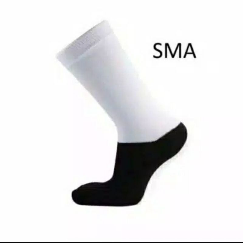 Kaos Kaki Hitam Putih SD SMP SMA