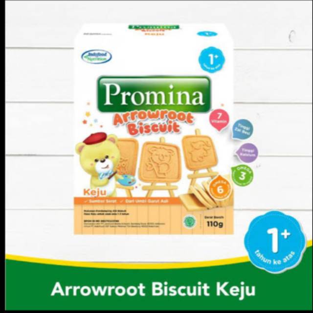 

Promosi Arrowroot Biscuit Keju 110 gr