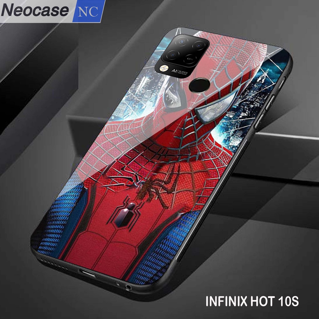 [N30] Softcase Glass Kaca Infinix Hot 10S - Case Hp Infinix Hot 10S - Casing Hp Infinix Hot 10S