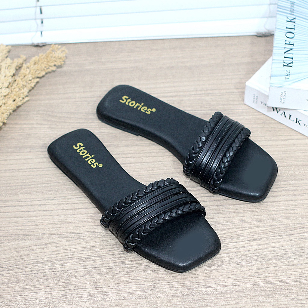 Sandal Wanita Flat Stories Starla