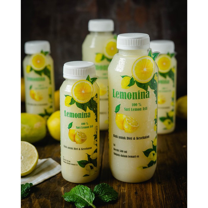 

Lemonina 500 ML , 100% Sari Lemon Asli