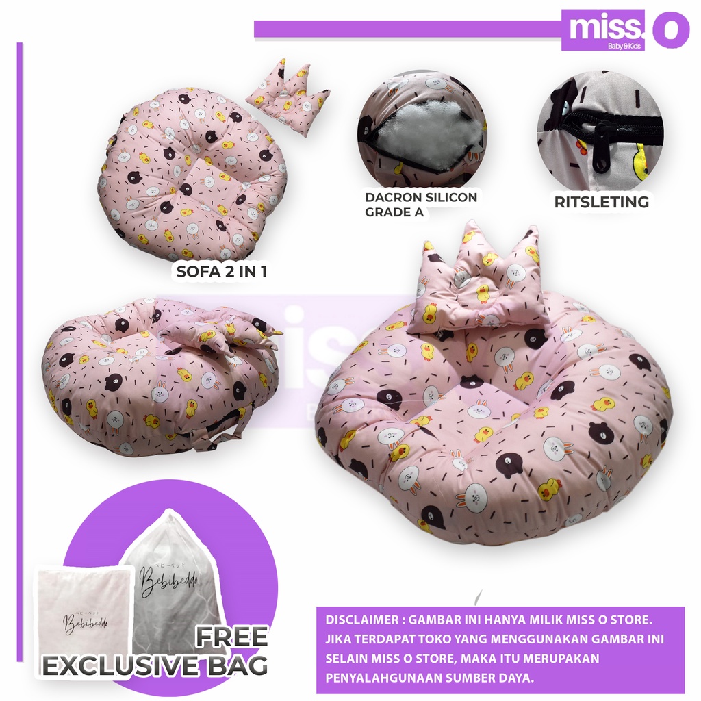 Sofa Bayi Belajar Duduk Miss Oo 001-Line Pitch