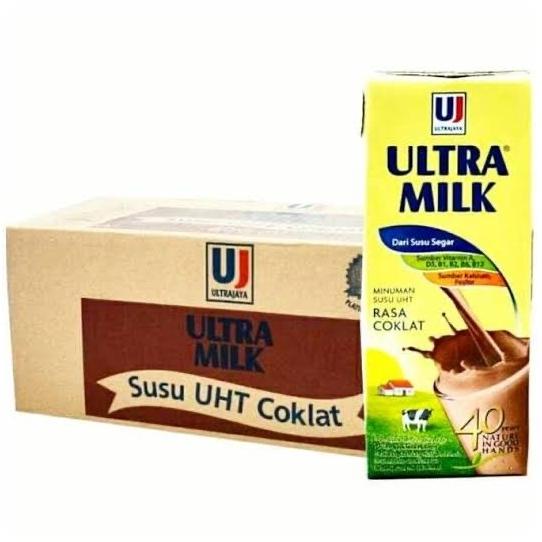 

BISA BAYAR DITEMPAT Susu Ultra 200 ml Coklat. 1 Dus isi 24 pcs