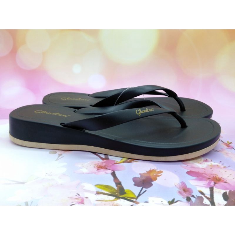 [PIKU] Sandal Jepit Wanita Glanzton Tali Tipis Sendal Jelly Slip Sandal Slop