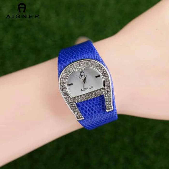 Jam Tangan Aigner Ladies Watch LS1093 - Blue Silver