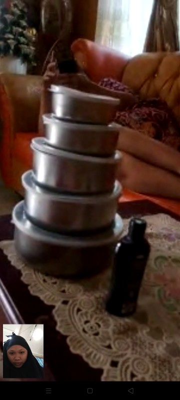 Rantang Stainles Isi 5 Pcs