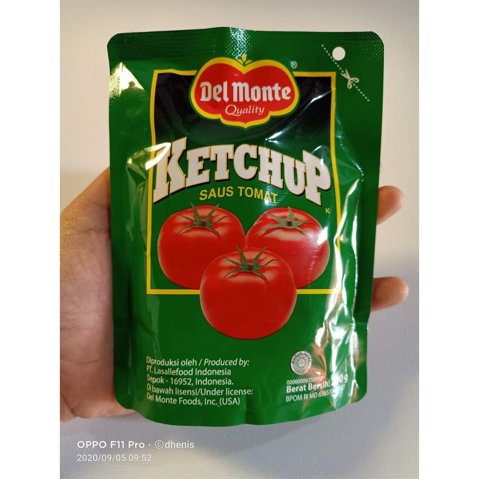 

Delmonte Saus Tomat 200 Gram