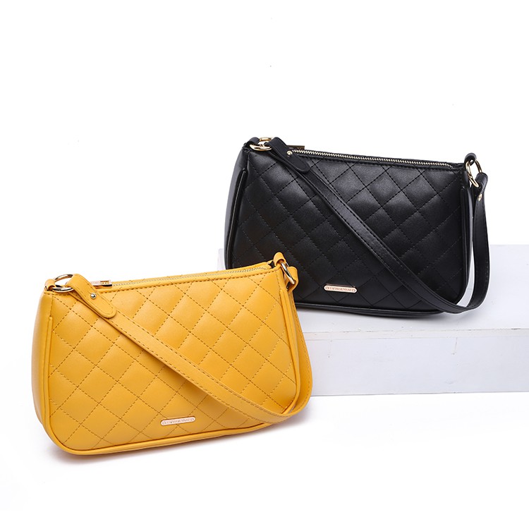 [HONYAN] Tas Vintage Bag Wanita 2 Tali Korean Selempang Original - Sophie Vintage Shoulder Bag-8