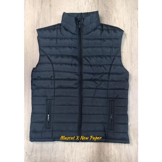 jaket rompi pria vest