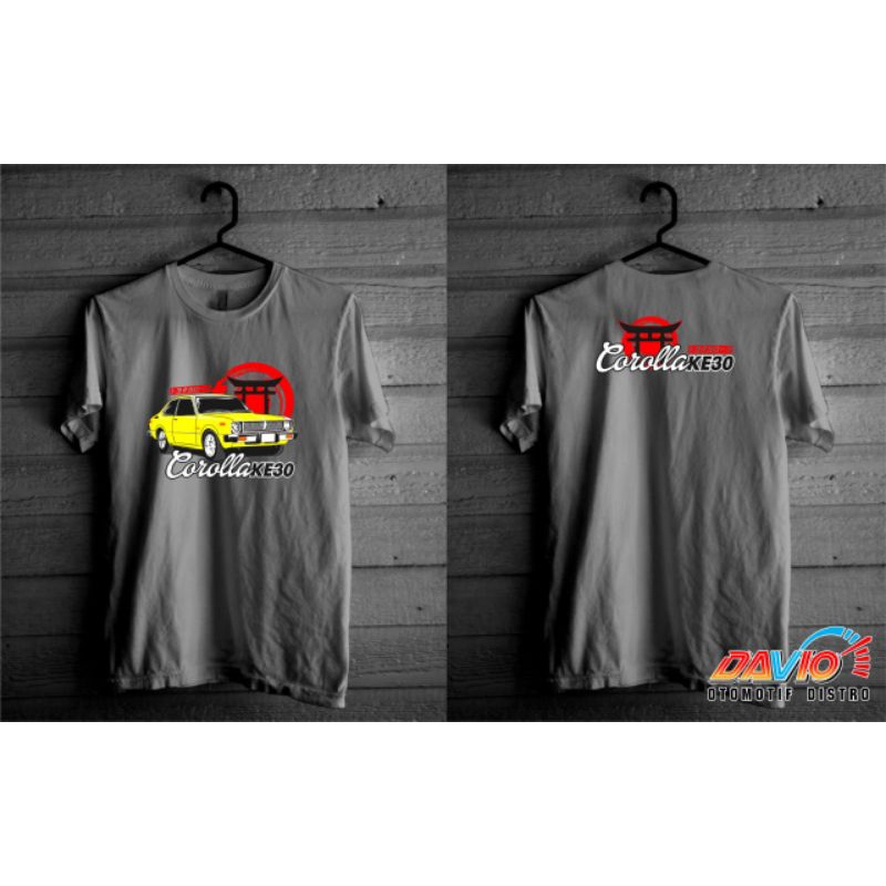 Kaos Corolla•Kaos retro•Corolla T-shirt•Kaos toyota ke30