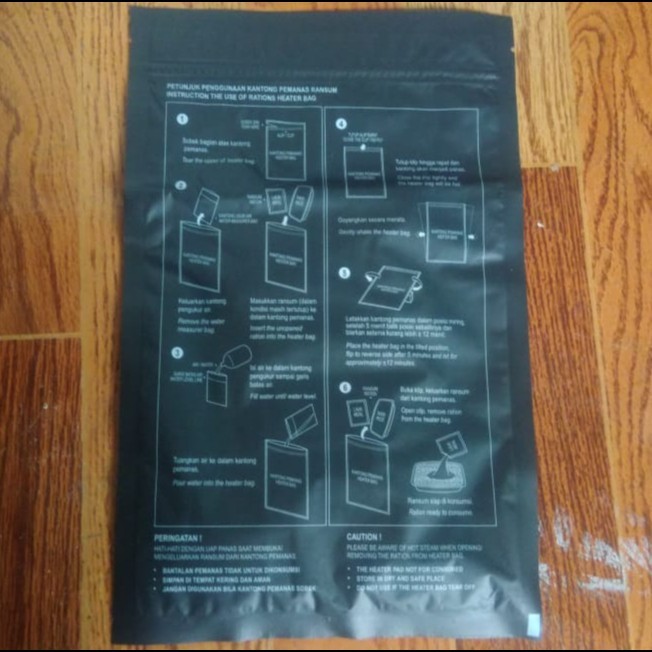 Pemanas Ransum MTP T2RP T2SP T2P T2PJ T2A T2B T2C TNI Survival Tool